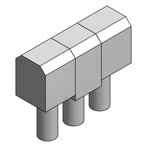 Unsichtbares Scharnier - AHG-318-1S - Arihant Panel Fittings Private Limited - Edelstahl / Einschraub / 180°