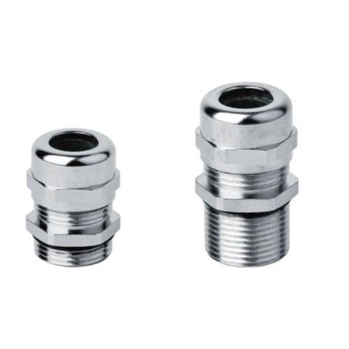 Kabelverschraubung / vernickeltes Messing - 50. series - Arihant Panel Fittings Private Limited - IP68 / halogenfrei / UV-beständig