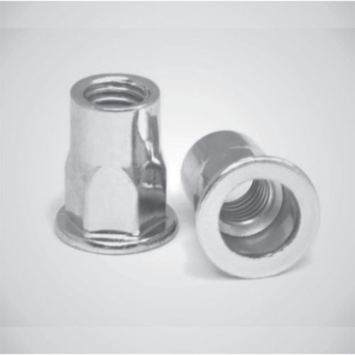 Halb hexagonale Mutter - HA-LM Series - Arihant Panel Fittings Private Limited - Blindniet / verzinkter Stahl / Flachkopf
