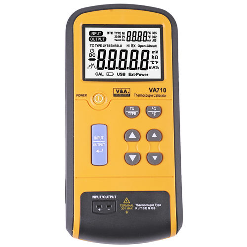 Temperaturkalibrator - VA710 - Shanghai Yi Hua V&A Instrument Co., Ltd. - für Thermoelement / digital / Handgerät