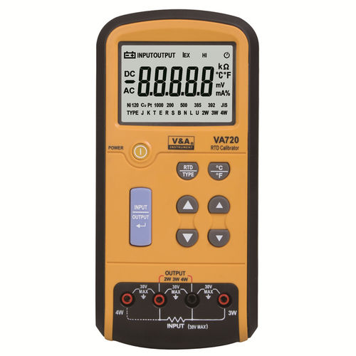 Temperaturkalibrator - VA720 - Shanghai Yi Hua V&A Instrument Co., Ltd. - Widerstand / für RTD-Sensor / digital