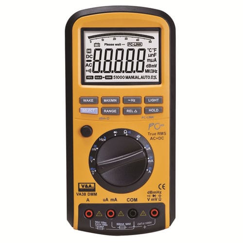Digitales Multimeter - VA38 - Shanghai Yi Hua V&A Instrument Co., Ltd. - tragbar / 1000 V / 10 A
