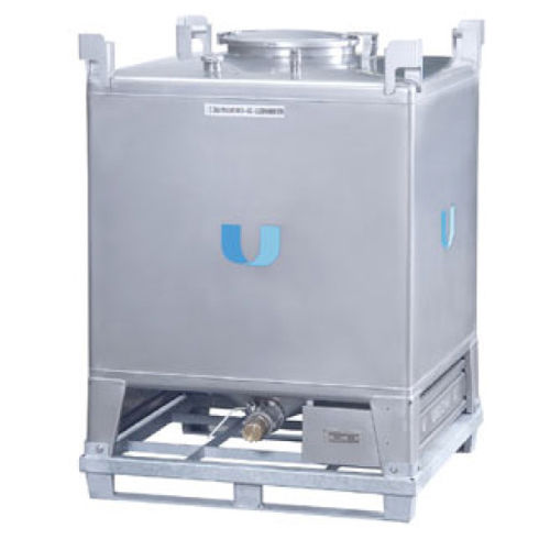 IBC-Behälter / Edelstahl - LTP series - HIRSCHFELD EMBALLAGES - für Flüssigkeiten / Chemikalien / Lager