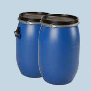 Fass / Polyethylen HDPE - 60 OSNP 2 - HIRSCHFELD EMBALLAGES - UN-homologiert / Weithals / mit Griffen