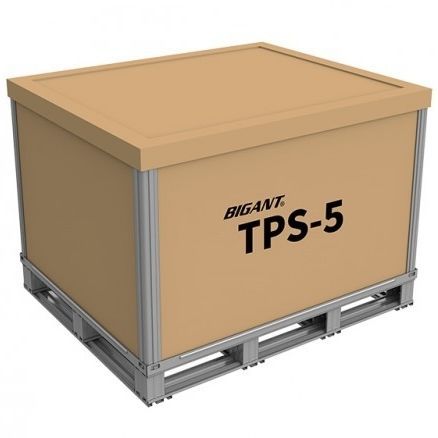 Karton-Palettenbox - TPS series - Inpack Global Co., Ltd - Stahl / Lager / stapelbar