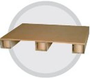 Wellpappe-Palette - Nefab - ISO / für Materialumschlag
