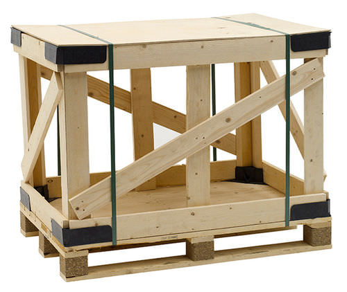 Sperrholzbehälter - CratePak-O - Nefab - Lager / zusammenklappbar