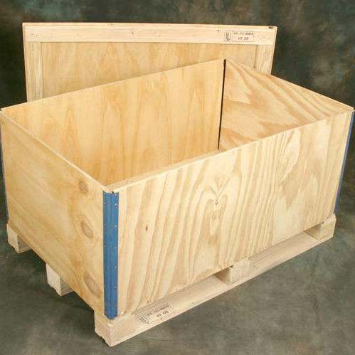 Sperrholz-Palettenbox - caisse pliante - Panopack - Transport / zusammenklappbar / mit Deckel