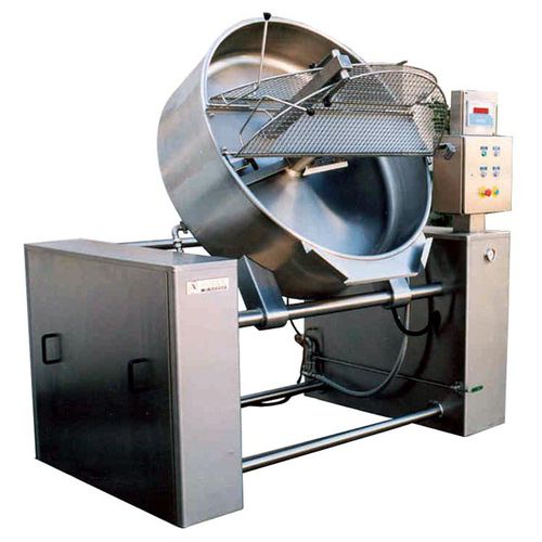 Dampfkocher - AURIOL - schrägstellbar / Edelstahl / mit Mixer