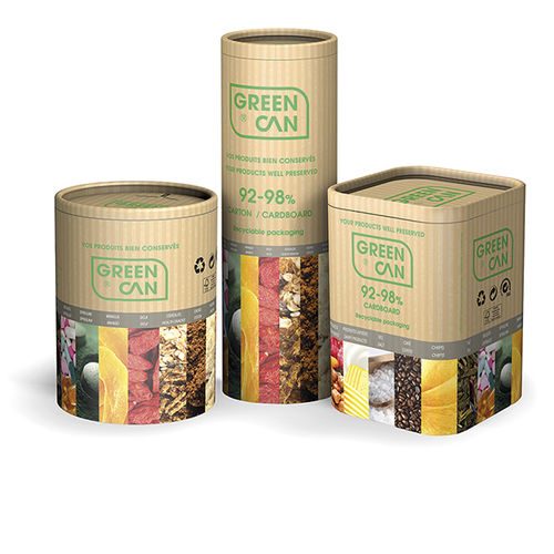 Maßgefertigte Verpackungsbox - GREENCAN® - CAN PACKAGING - GREENCAN - Kunststoff / Karton / rechteckig