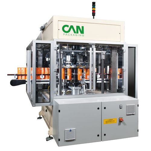 Automatische Siegelmaschine - CMAF - CAN PACKAGING - GREENCAN - für Konservendosen