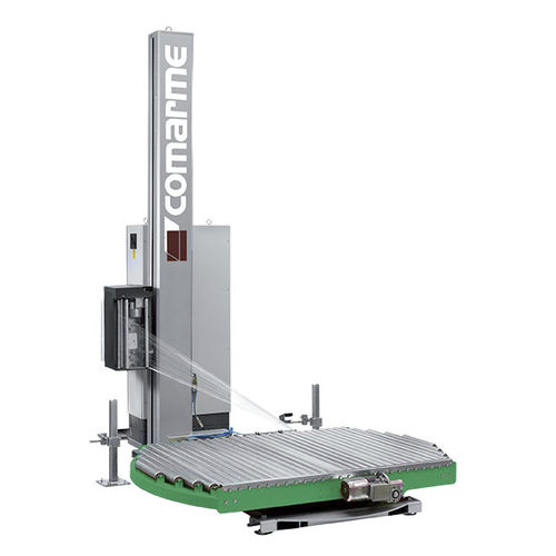 Stretchwickler mit Drehteller - RONDA 100 - COMARME - automatisch / mit Elektromagnetbremse / Paletten