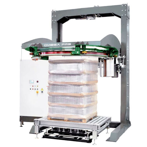 Stretchwickler mit Drehring - RONDA OMEGA - COMARME - automatisch / Paletten / mit Förderer