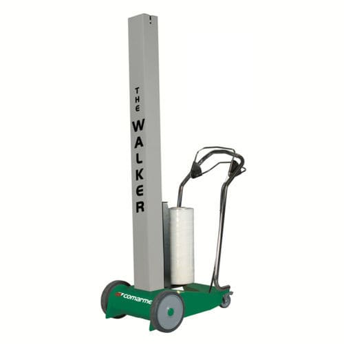 Manueller Stretchwickler - THE WALKER - COMARME - horizontal / mit mechanischer Bremse / für Karton