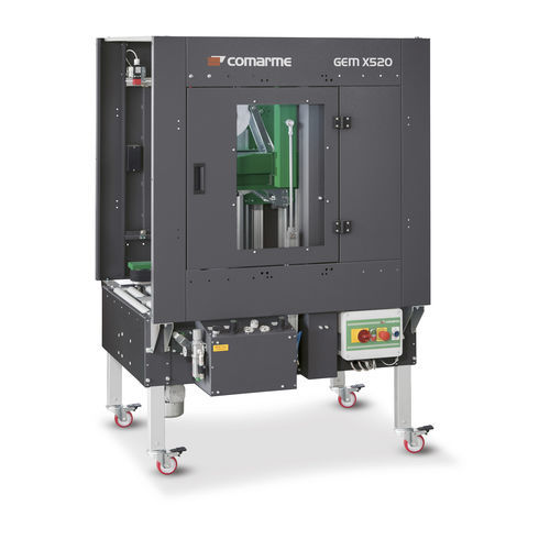 Faltschachtel-Verschließmaschine / mit Klebeband - GEM X520-X670-X820 - COMARME - automatisch