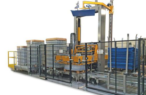 Schicht-Entpalettierer - DUETTI PACKAGING SRL - kartesisch / Paletten / halbautomatisch