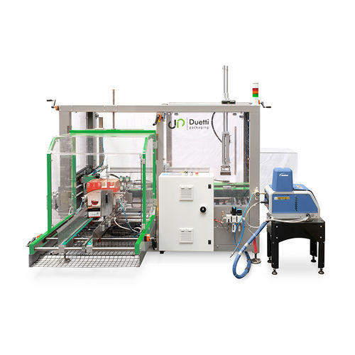 Automatischer Trayformer - DUETTI PACKAGING SRL - Hotmelt / für Karton