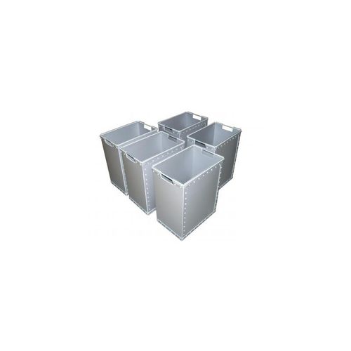 PEHD-Behälter - 300182, 300755 - Facdem Equipements - galvanisiertem Stahl / Lager / Streugut
