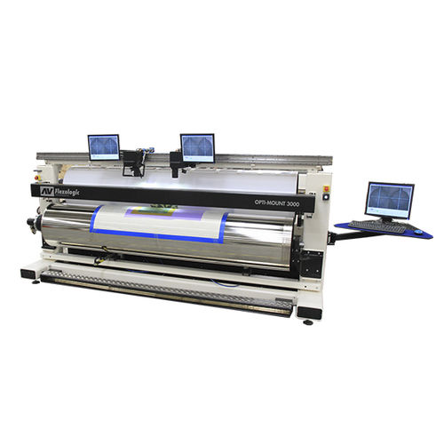 Automatische Montagemaschine - Optimount 3000 - AV FLEXOLOGIC - Flexoplatten / linear