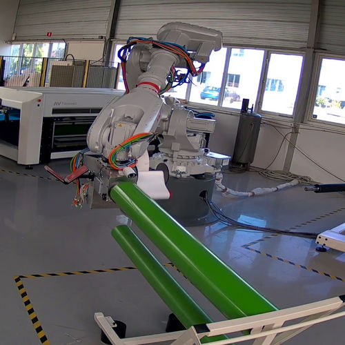 Roboterhandlingsystem - RoboSLEEVE - AV FLEXOLOGIC - Prozess