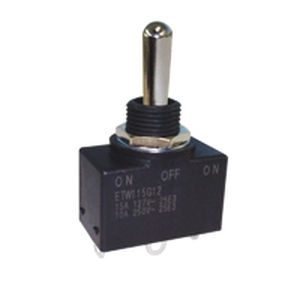 Kippschalter - ETW series - Nidec Copal Electronics - einpolig / IP67 / plattenmontiert