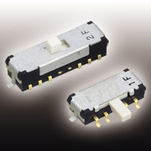 Gleitschieber-Schalter - CMS series - Nidec Copal Electronics - einpolig / flammwidrig / elektromechanisch