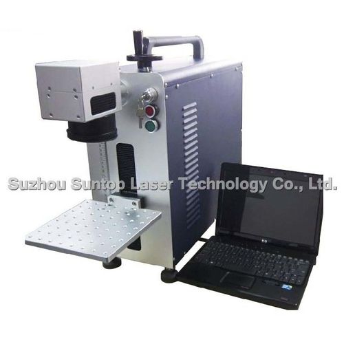 Faserlaser-Markiermaschine - ST-FL20-BLM - Suzhou Suntop Laser Technology CO.,LTD - Metall / Kunststoff / Tisch