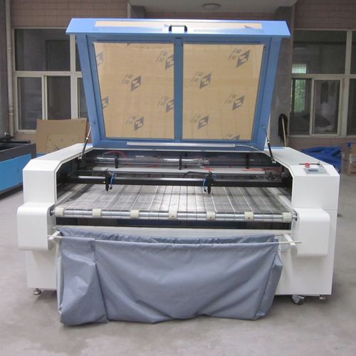 Schneidemaschine für Gewebe - ST-1810-100-F - Suzhou Suntop Laser Technology CO.,LTD - CO2-Laser / für Gummi / für PMMA