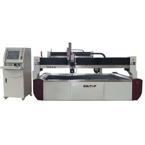 Wasserstrahlschneidmaschine - ST-WJ-L3015DG - Suzhou Suntop Laser Technology CO.,LTD - für Edelstahl / für Aluminium / für Granit