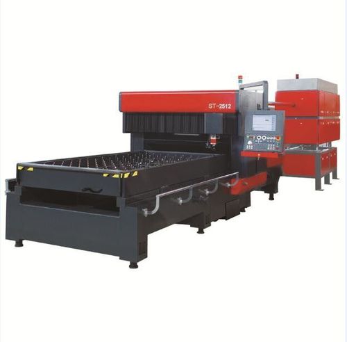 CO2-Laser-Schneidemaschine - ST-SLPM2512-1000MC - Suzhou Suntop Laser Technology CO.,LTD - für Edelstahl / für Stanzformen / CNC