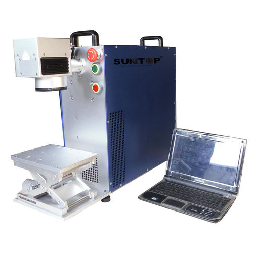 Faserlaser-Markiermaschine - ST-FL50-P - Suzhou Suntop Laser Technology CO.,LTD - Metall / Tisch / kompakt