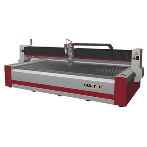 Wasserstrahlschneidmaschine - ST-WJ-L3015 - Suzhou Suntop Laser Technology CO.,LTD - für Edelstahl / für Aluminium / für Granit