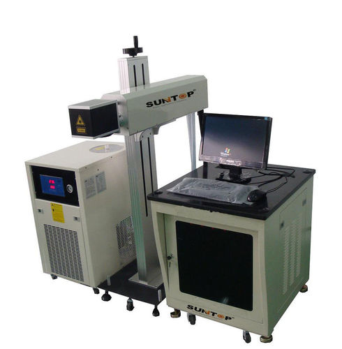 CO2-Laser-Markiermaschine - ST-FCO2L60 - Suzhou Suntop Laser Technology CO.,LTD - Kunststoff / Holz / Metall