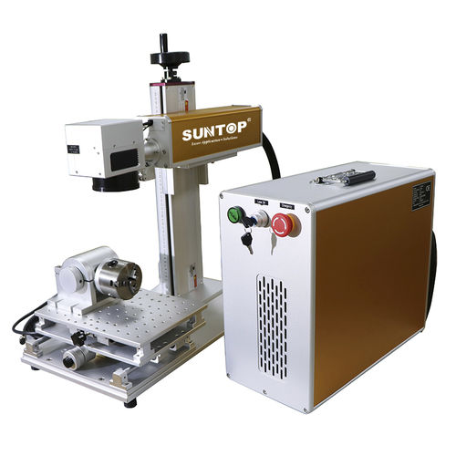 Faserlaser-Markiermaschine - ST-FL20P - Suzhou Suntop Laser Technology CO.,LTD - Metall / Kunststoff / Tisch