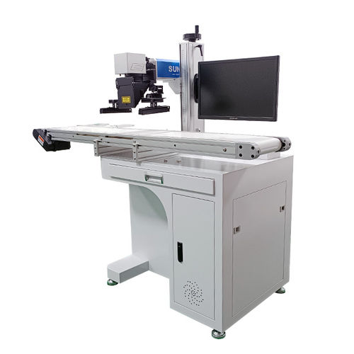 Faserlaser-Markiermaschine - ST-FL20V - Suzhou Suntop Laser Technology CO.,LTD - Kunststoff / Messing / Metall