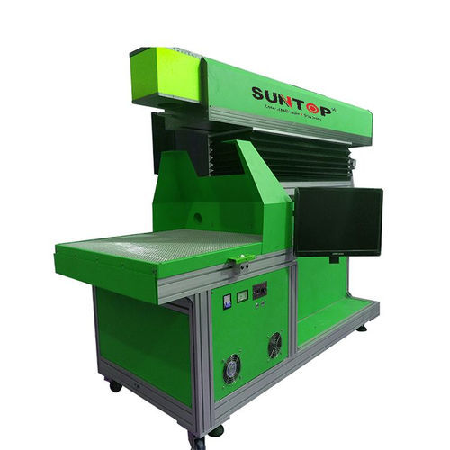 CO2-Laser-Markiermaschine - ST-LCO2110 - Suzhou Suntop Laser Technology CO.,LTD - Leder / Glas / Gewebe