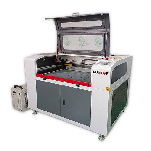 CO2-Laser-Schneidemaschine - ST-CC6040/9060/1390/1325 - Suzhou Suntop Laser Technology CO.,LTD - für Kunststoffe / für Holz / für Leder