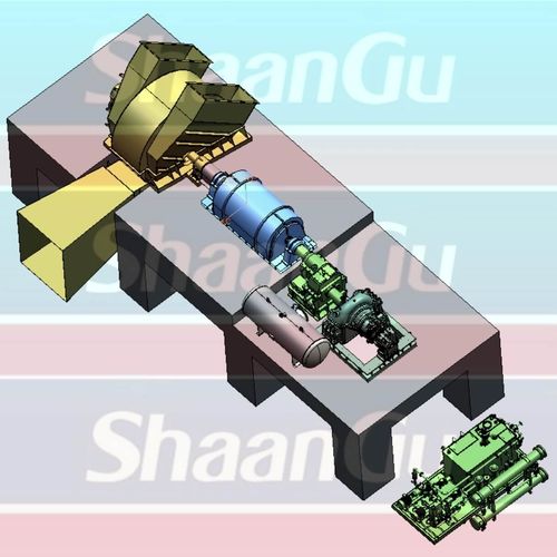 Dampfturbine - SHRT - Shaanxi Blower (Group) Co., Ltd. - zur Energierückgewinnung
