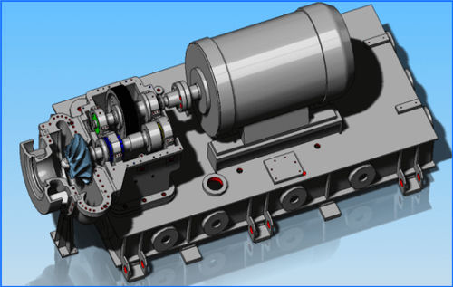 Gaskompressor - Shaanxi Blower (Group) Co., Ltd. - ohne Motor / stationär / für Lebensmittelanwendungen