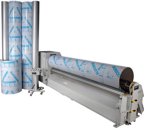 3-Walzen-Rundbiegemaschine - Alucobond® - Weldlogic, Inc. - 4-Walzen / hydraulisch / automatisch