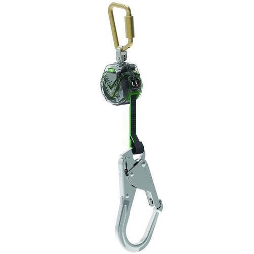 Einziehbare Rettungsleine - V-TEC™ Mini - MSA - horizontal / für Arbeiten in großen Höhen