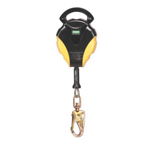 Einziehbare Rettungsleine - Workman® - MSA - vertikal / Fallschutz / für Arbeiten in großen Höhen