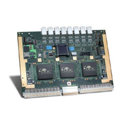 Ethernet-Switch / managed - FC-76000 - Data Device Corporation - 16 Ports / LWL / embedded