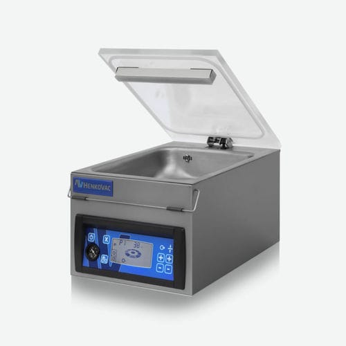 Handvorschub-Verpackungsmaschine - T2 - Henkovac - Vakuum / Tischgerät / für Lebensmittel