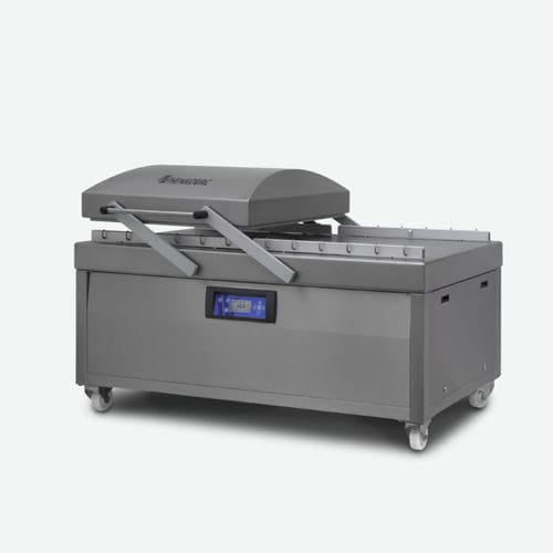 Handvorschub-Verpackungsmaschine - D4 - Henkovac - Doppelkammer / für Lebensmittel / für die Lebensmittelindustrie