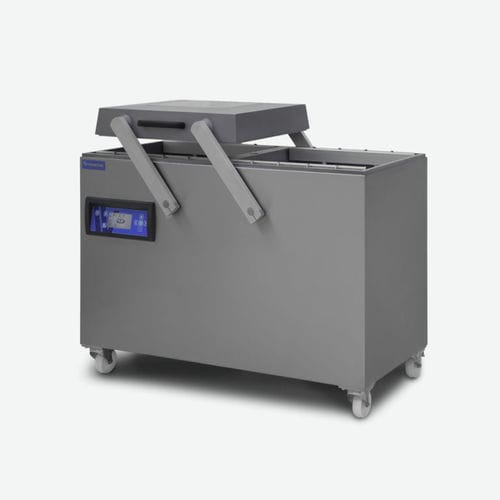Handvorschub-Verpackungsmaschine - D6 - Henkovac - Doppelkammer / für Lebensmittel / für die Lebensmittelindustrie