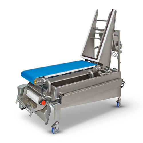 Flüssigkeitsfilter - CBF 500P - Fomaco - Band / für die Lebensmittelindustrie / selbstreinigend