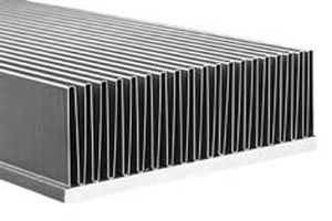 Kupferkühlkörper - Aavid Thermalloy - Aluminium / mit dünnen Lamellen