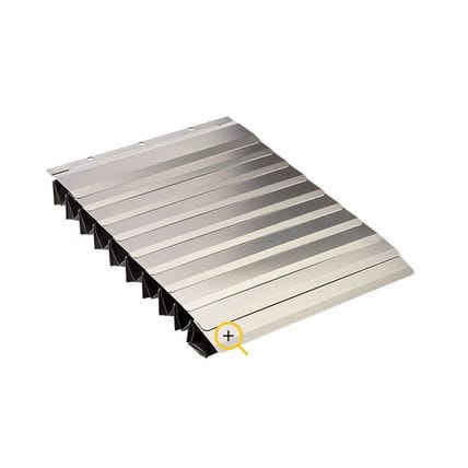 Rechteckiger Balg - GORDILLO - Dynatect Manufacturing, Inc. - flach / beschichtetes Gewebe / Edelstahl