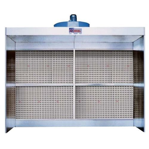 Offene Lackierkabine - EURODRY series - CORAL - für Einzelteile / Filterung / mit Wasservorhang